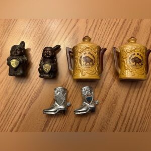 Vintage Salt and Pepper Shakers - 3 sets